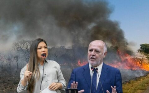 Mitoso critica Aleam por queimadas e fumaça; Joana rebate e diz que vereador 'errou'
