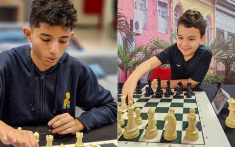 Jovens talentos do xadrez nacional se destacam no "Manaus Chess Open"