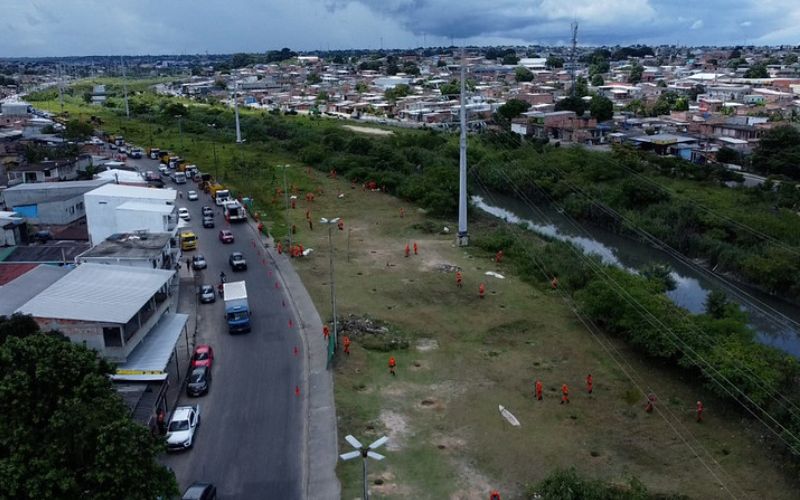 Trecho da avenida Alphaville será interditado para festa do aniversário de Manaus