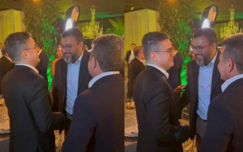 David e Wilson se encontram e afastam rumores de desgaste da parceria