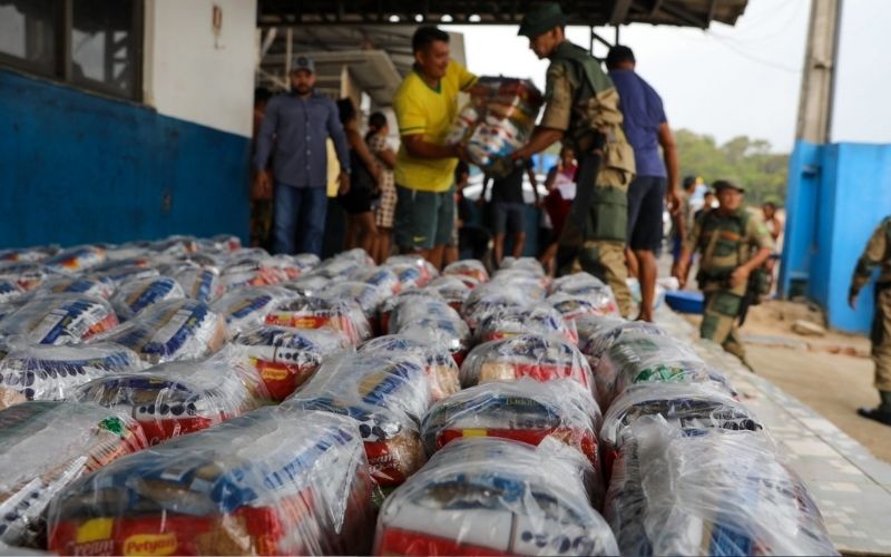 Puraquequara recebe ação humanitária da operação ‘Estiagem’