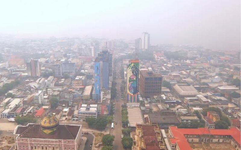 Fumaça em Manaus