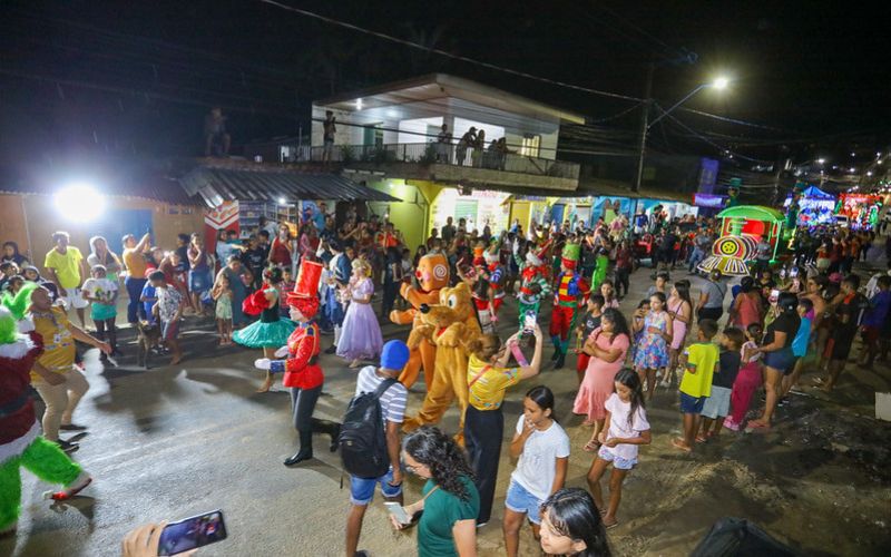 3ª edição da ‘Parada Natalina’ chega à zona rural de Manaus