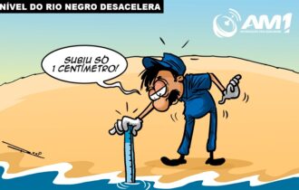 Rio Negro sobe apenas um centímetro nas últimas 24h