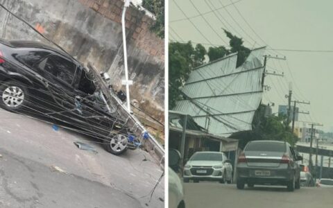 Temporal desta terça gera mais de 600 ocorrências em Manaus