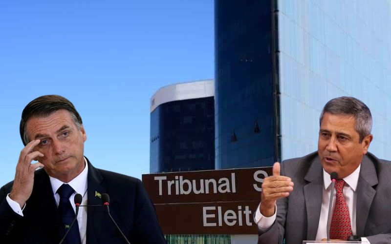 TSE rejeita duas ações de investigação contra Bolsonaro e Braga Netto