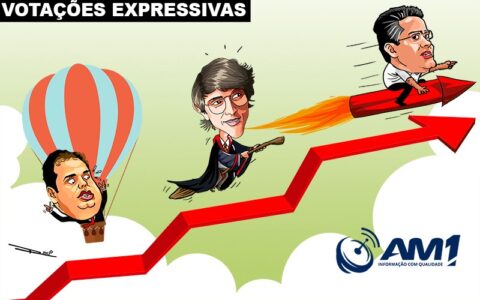 Amom, David e Cidade possuem histórico de votos expressivos nas últimas eleições