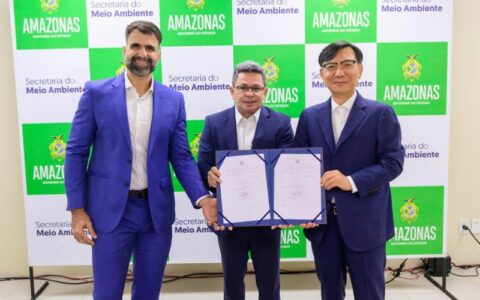 AM firma parceira com embaixada sul-coreana e anuncia rede de proteção ambiental