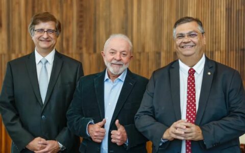 Paulo Gonet , Lula e Flávio Dino (Foto: Ricardo Stuckert/PR)