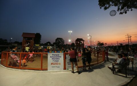 Parque Amazonino Mendes ficará aberto na véspera e no feriado de Natal