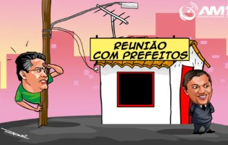 Com ausência de David, Wilson e Cidade confraternizam com prefeitos do AM