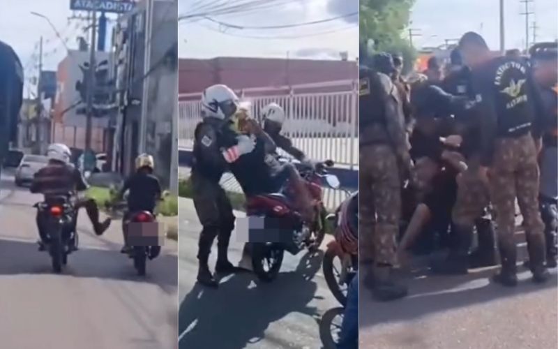 Exército não explica o paradeiro de motociclista que apanhou de militares em Manaus