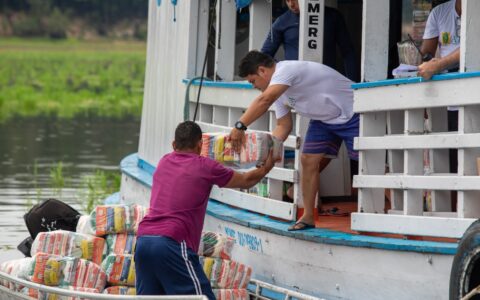 Mais de 4,7 mil famílias afetadas pela seca recebem ajuda humanitária do Governo do AM