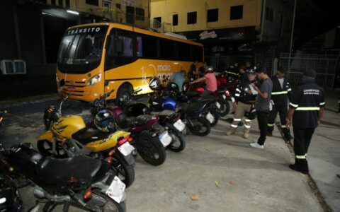Detran-AM apreende 38 motocicletas e registra 161 autuações no fim de semana