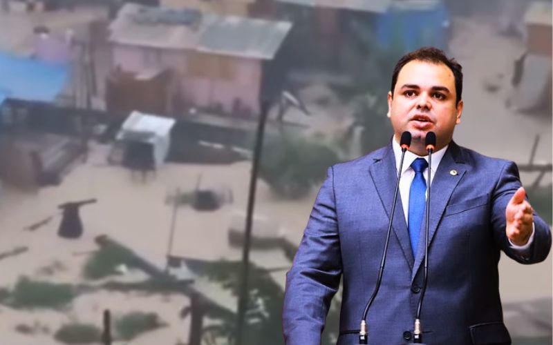 ‘Falta de planejamento”: Cidade critica David por prejuízos deixados pela chuva em Manaus