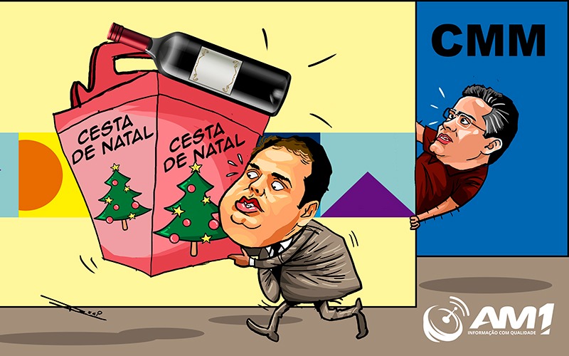 Roberto Cidade envia cestas natalinas à CMM para atrair aliados de David pela barriga