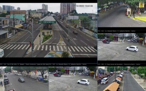 Centro ganha reforço na segurança com apoio de câmeras de videomonitoramento
