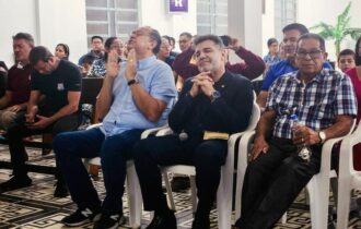Silas, Dan Câmara e Marco Feliciano 'visitam' municípios do AM em caravana religiosa