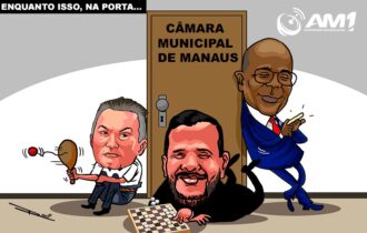 Secretários de David se colocam à porta da CMM para pressionar aprovação de empréstimo
