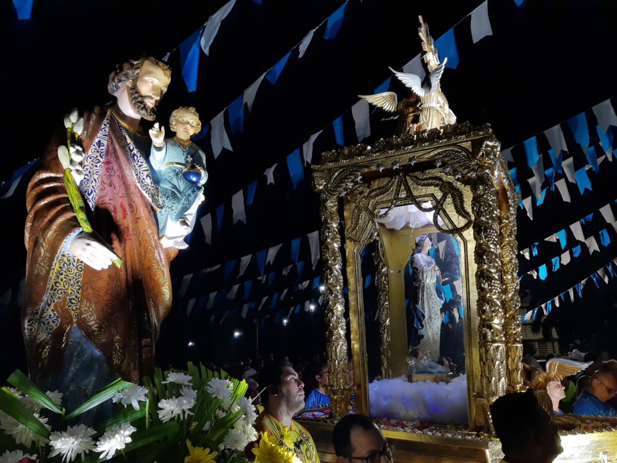 Católicos em Manaus celebram dia da padroeira, Nossa Senhora da Conceição
