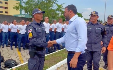 Violência cresce na Amazônia e Wilson vistoria formação de novos PMs e Bombeiros