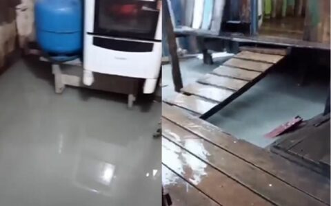 Morador há 14 anos da comunidade da Sharp teme desabamento de casa
