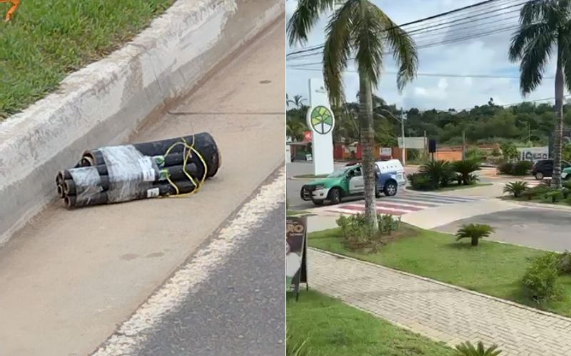 Suposto explosivo é encontrado em parada de ônibus em Manaus