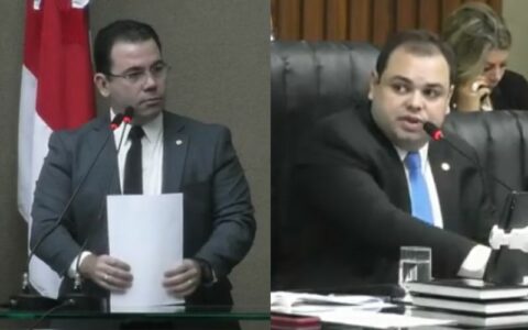 Roberto Cidade e Wilker Barreto trocam farpas durante votação na Aleam