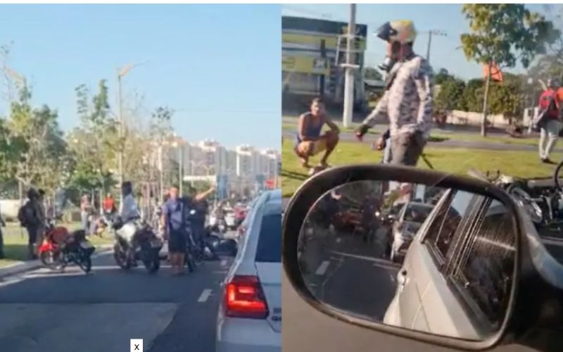 Idosa morre atropelada por moto na avenida Max Teixeira