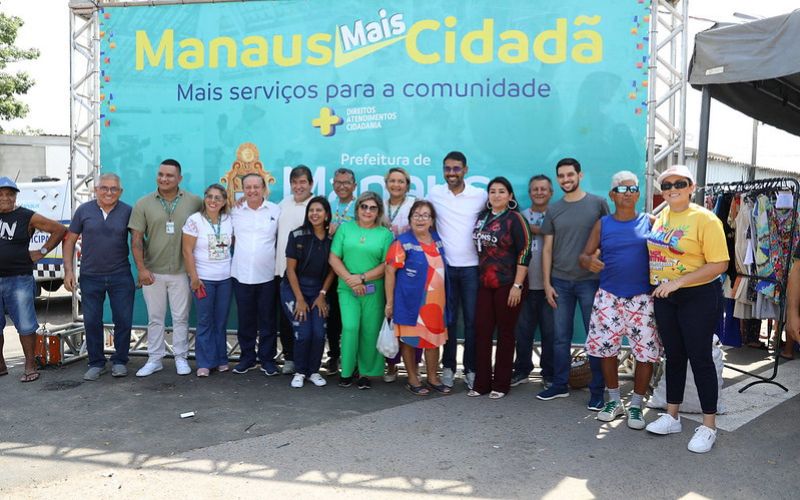 1ª edição do ‘Manaus Mais Cidadã’ tem 15 mil atendimentos na zona Leste