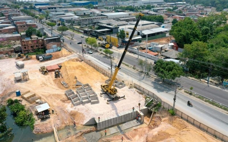 Construção de ponte na avenida Autaz Mirim​ tem custo estimado em R$ 4,8 milhões
