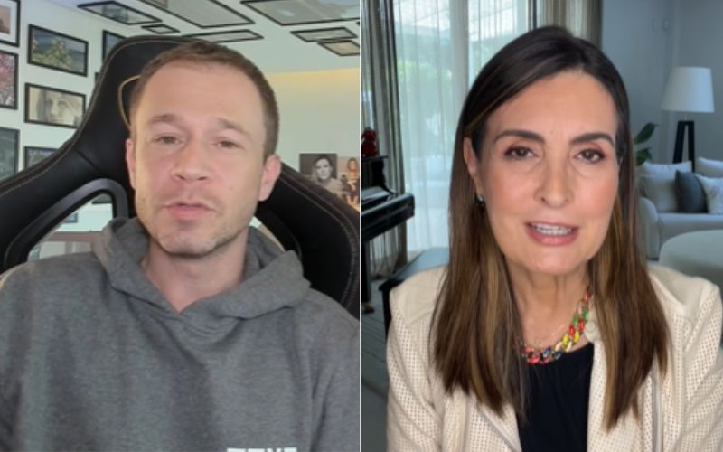 Tiago Leifert e Fátima Bernardes dizem que foram vítimas de deepfake