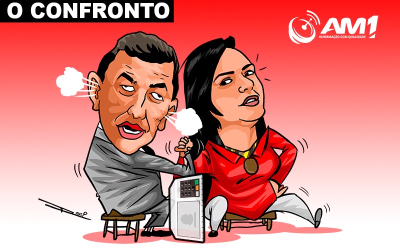 Sassá e Anne Moura protagonizam embate por disputa pela cadeira de prefeito