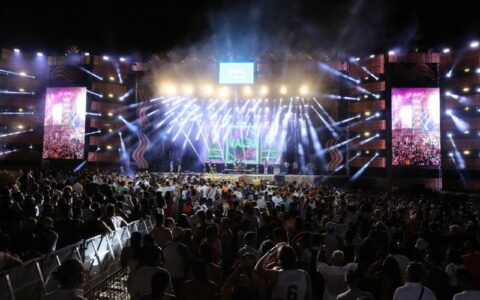 Parque Amazonino Mendes recebe mais de 100 mil pessoas durante Réveillon 2024