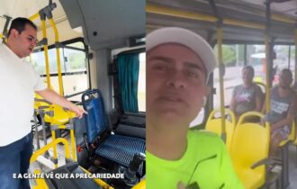 David destaca benefícios no transporte público e Roberto Cidade dispara críticas