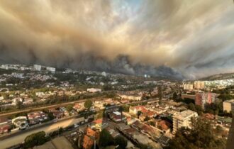 alguns-dos-incendios-no-chile-podem-ter-sido-causados-intencionalmente-diz-governador-foto-reproducaocorpo-de-bombeiros-do-chile