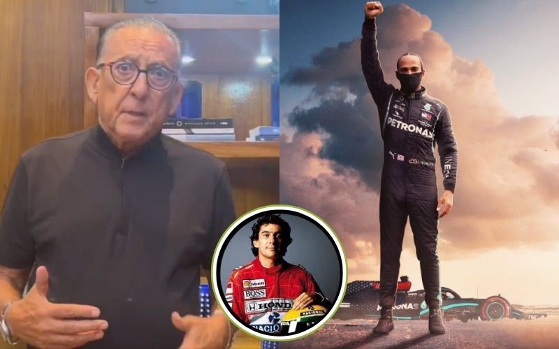 Fórmula 1: Galvão Bueno relembra frase de Senna e avalia Hamilton na Ferrari