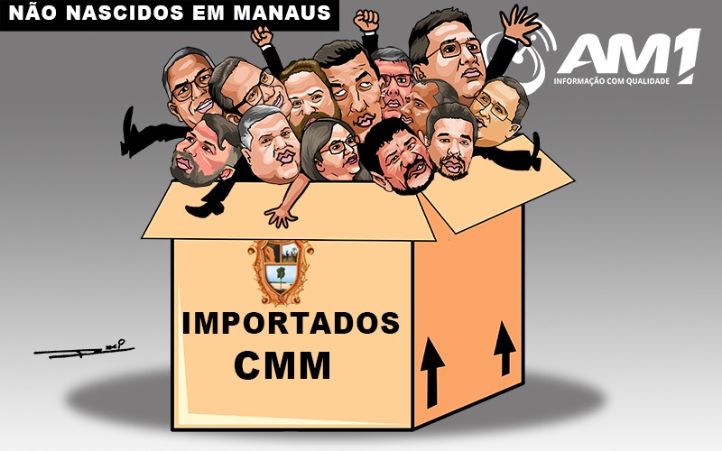 Dos 41 vereadores da CMM, 13 não são nascidos em Manaus