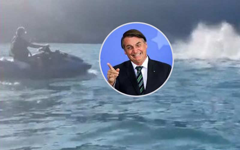 Bolsonaro chega à PF para prestar depoimento sobre ‘importunação intencional’ de baleia
