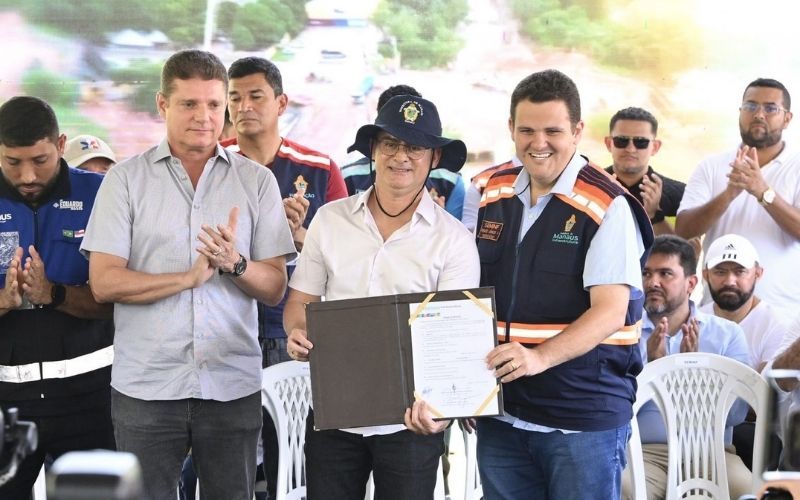 Avenidas Ephigênio Salles e Governador José Lindoso vão ser interligadas por viaduto construído pela Prefeitura