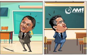 Em solenidades separadas, Wilson e David reabrem o ano letivo da Educação no Amazonas