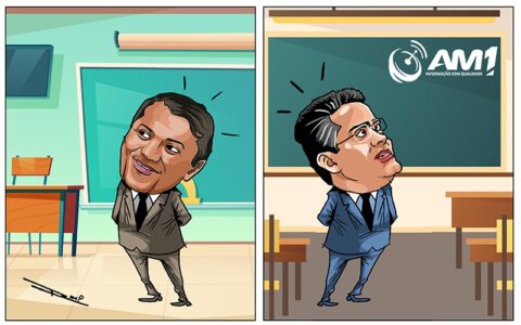 Em solenidades separadas, Wilson e David reabrem o ano letivo da Educação no Amazonas