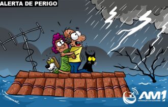 Manauaras ficam em alerta para tempo fechado