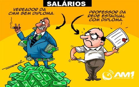 Sem concurso, vereadores de Manaus ganham mais que professor com doutorado