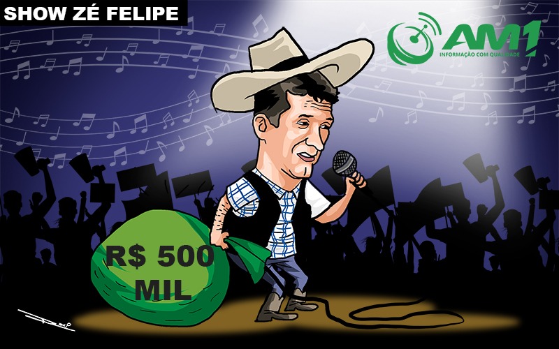 Beto D’Ângelo vai pagar meio milhão para Zé Felipe cantar em Manacapuru