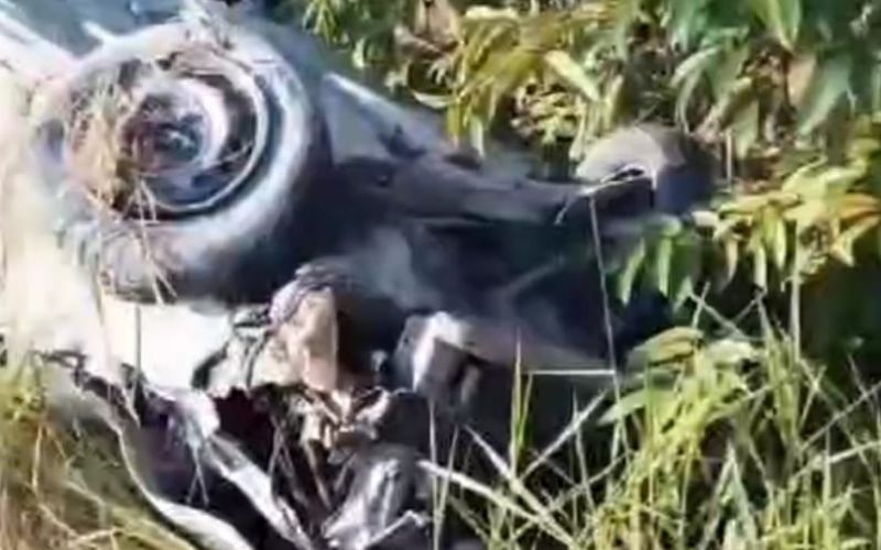 Vídeo: homem morre ao capotar carro em Manaus