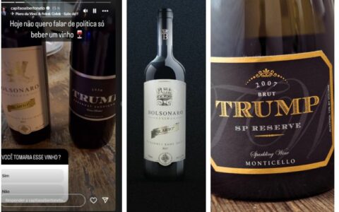 Alberto Neto faz postagem com vinho do 'il Mito'