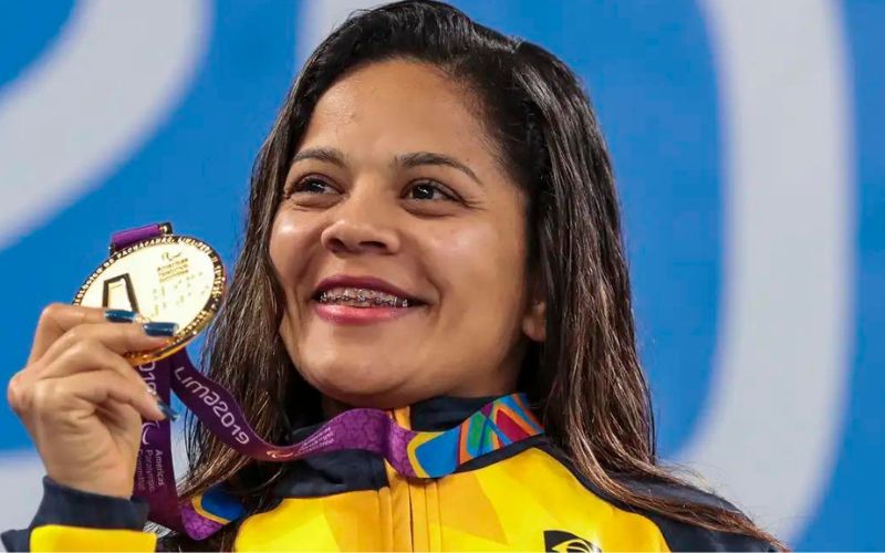Joana Neves, nadadora  multimedalhista paralímpica, morre aos 37 anos