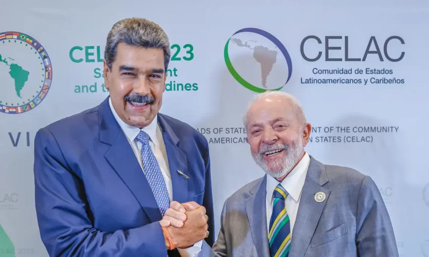 Lula e Maduro tratam de eleições na Venezuela