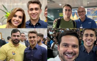 Parlamentares bolsonaristas tietam Nikolas Ferreira em Manaus